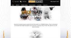 Desktop Screenshot of meditrain.com
